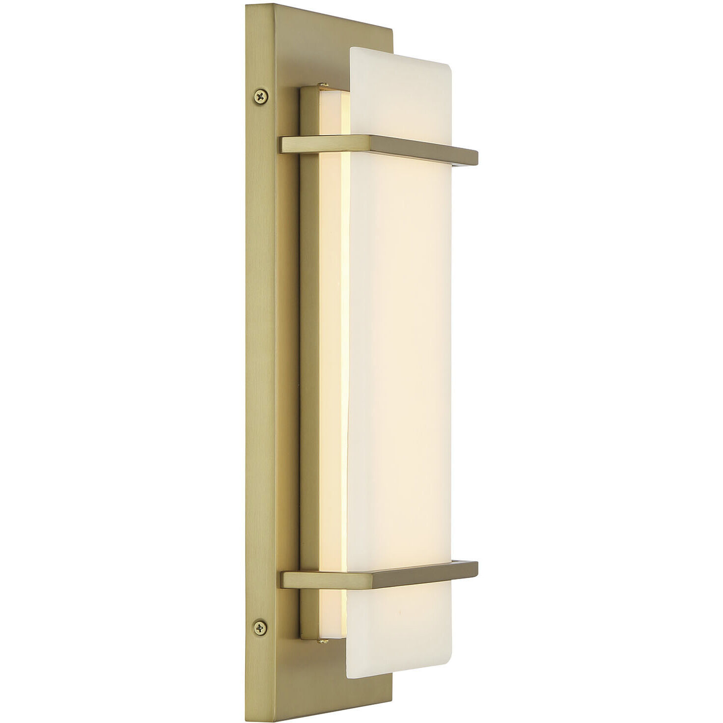 Tarnos LED 6.5 inch Soft Brass Wall Sconce Wall Light